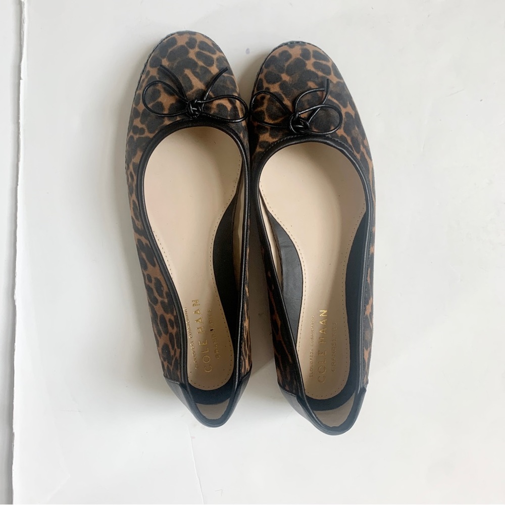 Cole Haan Leopard Print Flats